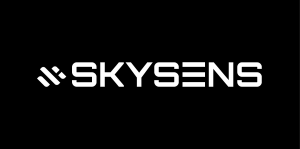 Skysens Logo Black Background