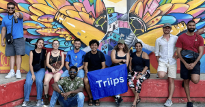 Triips.com review — real members and team of the legitimate Triips flight deals subscription service gathering worldwide, proof Triips is not a scam.