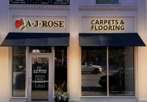 Store front image of AJ Rose Carpets & Flooring in Belmont, MA