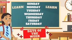 Day's Of The Week Lala's Place