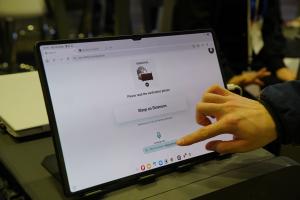 CROSSHUB demonstrated its secondary authentication process using Voice AI at the MWC 2026 held in Barcelona, Spain, last March.