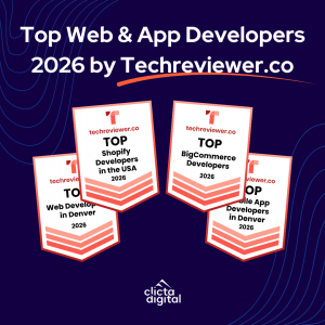 Clicta Digital named Top Web Developers 2026 by Techreviewer.co