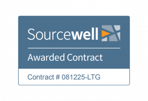 Sourcewell logo and contract number