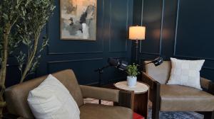 BlockHash Studios content lounge in Las Vegas, Nevada for professionals, businesses and content creators.