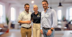 Grant Wells (RCG), Suzie Burn (CRU) and Ronan Egan (RCG)