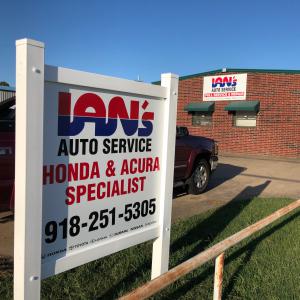 Ian's Auto Service located in Broken Arrow, Oklahoma, right outside of Tulsa