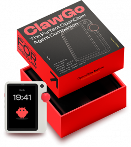 ClawGo, an AI agent hardware product for running OpenClaw assistants