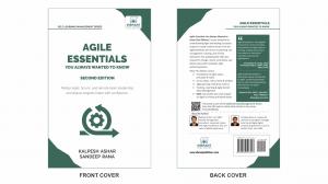 Front and back cover of Agile Essentials You Always Wanted to Know (2nd Edition) by Vibrant Publishers