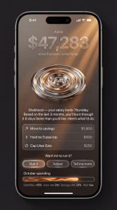 IMAN’s AI companion “Aisha” delivers real-time financial guidance, helping users make smarter decisions based on behavior and context.