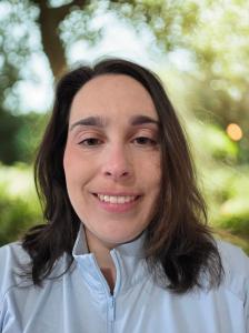 Dr. Francine Calvaruso at her practice of in home pet euthanasia in Lexington, KY.