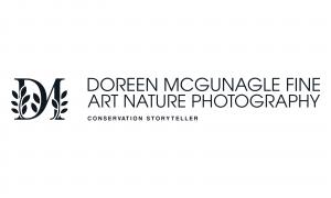 Doreen McGunagle Fine Art logo for nature and conservation photography