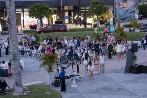 Crowd of attendees at CityPlace Doral during the Miami Women’s Month 2026 closing event, celebrating women’s leadership and community