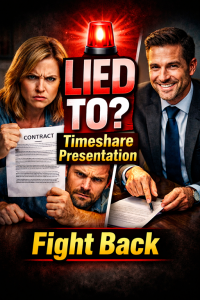 Lied to at a timeshare sales presentation?