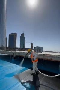 Riyadh Kingdom Centre Roof Coating