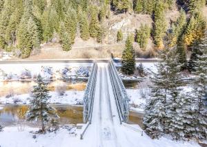 Acrow Permanent Bridge in Golden, Idaho