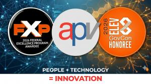 APV Wins 2026 Elev8 GovCon Award,  Celebrates Client Partners at OrangeSlices FXP Elev8[X]