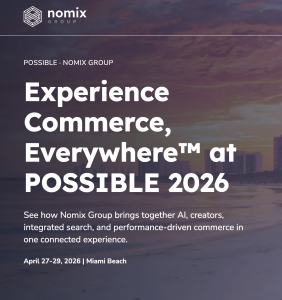 See how Nomix Group brings together AI, creators, integrated search, and performance-driven commerce in one connected experience.