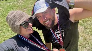 As a Marathon Runner, “Mindset In Motion” Author Debbi DiMaggio has run several Spartan Races with her son Chase DiMaggio Betta to challenge themselves physically and mentally beyond a standard running race and pushing beyond comfort zones.