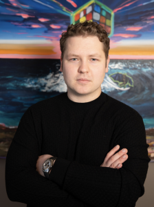 Emil Barr, Flashpass co-founder, portrait