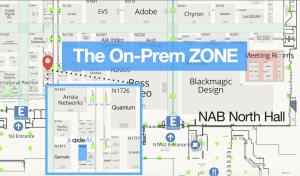 On-Prem ZONE at the NAB Show 2026 in Las Vegas, North Hall