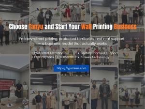 Choose Tanyu Wall Printer,and see your wall printing business soar to new heights of profit.
