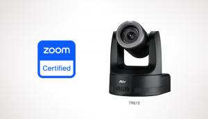 AVer TR615 PTZ Camera Earns the Zoom Rooms Certification