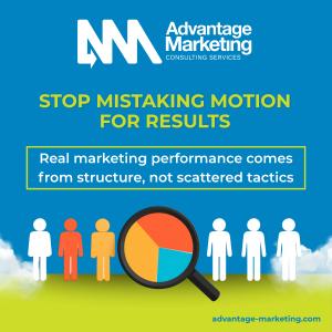 Stop mistaking motion for results