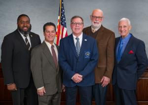 Group Photo of Five NSWCA 2026 Board Members