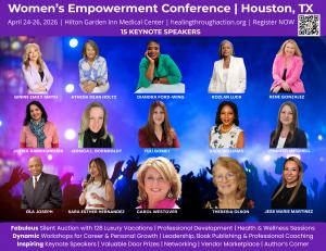 Houston Women's Empowerment Conference on April 24-26, 2026, 15 Keynote Speaker Lineup Photos and Names