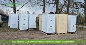 GSL Energy 2.08 MWh Energy Storage System in Germany