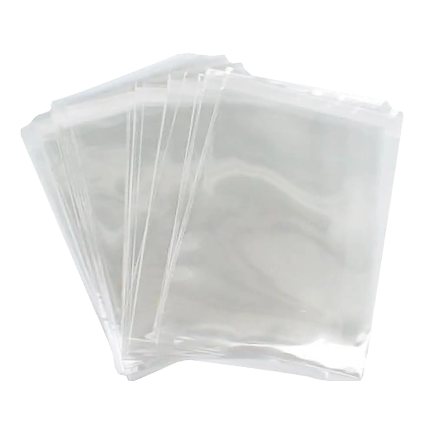 Transparent polypropylene grow bags 12x18 inch size used for mushroom cultivation and substrate packing