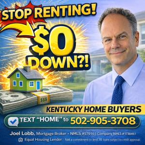 Mortgage Broker – FHA, VA, USDA, KHC, Fannie Mae EVO Mortgage • Helping Kentucky Homebuyers Since 2001