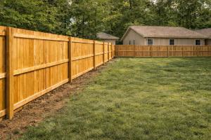 Residential fence installation by 937 My Fence in the Dayton, Ohio area