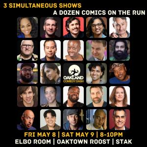 2026 Oakland Comedy Dash Flyer