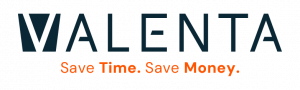 Valenta Save Time Save Money logo