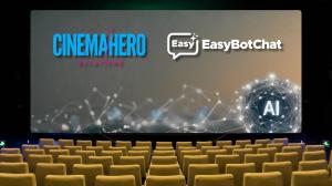 Cinema Hero Solutions and EasyBotChat AI Partnership in Hospitality