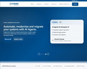 Infotel Software Website