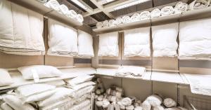 private label bedding packaging with branded sheets and textile products for retail and ecommerce brands in North America