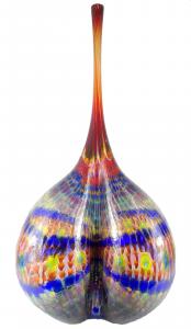Large, ‘Untitled’ (Teasing Buns) multi-colored vessel by Stephen Rolfe Powell (American, 1951-2019), from the ‘Teasers’ series, 44 inches tall by 24 inches wide. Estimate: $6,000-$8,000