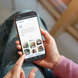 Televero UX via phone