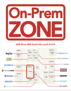 On-Prem ZONE at NAB 2026 North Hall, booth N1519