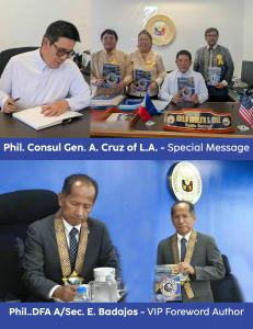Philippine Diplomats SIgning Book