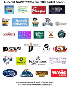 raffle basket donors