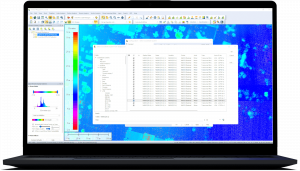 Computer with Global Mapper and GeoCalc configuration screen open