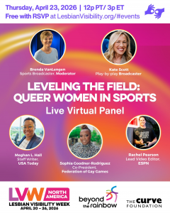 Leveling The Field: Queer Women in Sports Panel (Virtual)