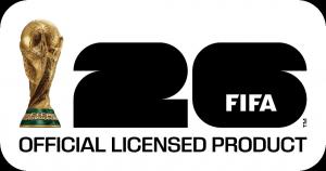 FIFA's official licensed product logo confirming that this is an officially licensed book from FIFA
