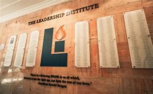 Heritage Signs & Displays completed a multi-phase visual transformation at Leadership Institute’s headquarters in Arlington, one of the company’s recent workplace branding projects in the region.