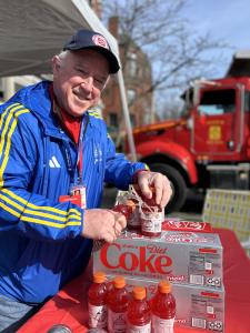 Boston Marathon Salvation Army Volunteer