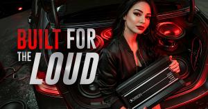 Oriana, Orion Car Audio brand ambassador promoting the Loud and Proud car audio SPL competition and high-performance sound systems.