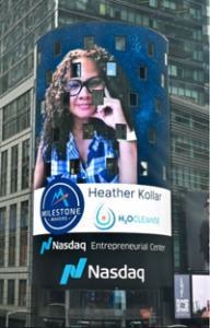 Heather A. Kollar at Nasdaq Times Square